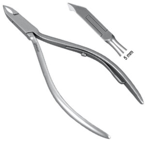 Professional-Line Cuticle and skin nipper 5mm tip 115mm