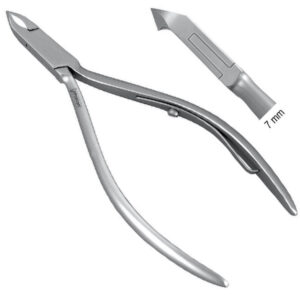 Professional-Line Cuticle and skin nipper 7mm tip 115mm
