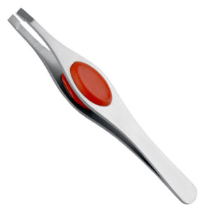 Professional Line tweezers Falcon Red straight point fig. 2