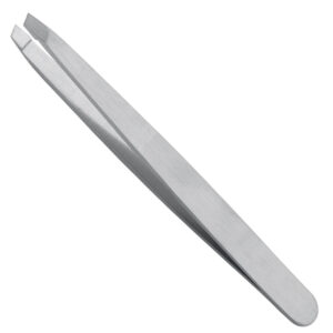 Professional Line tweezers Falcon Plain slanted point fig. 1