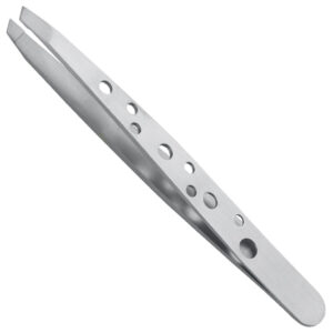Tweezers Falcon slanted tips 90 mm