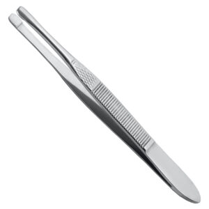 Tweezers Falcon round tips 90mm