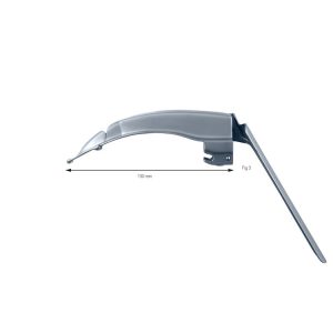 MacMov łyżka intubacyjna ze zintegrowanym światłowodem 97mm fig.3