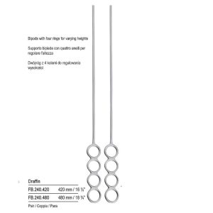 Dwójnóg Draffin 420mm (para)