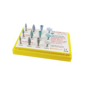 DIA-COMP Zestaw gumek polerskich syntetycznych diamentowych (12 szt.)