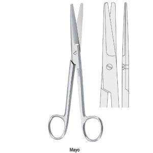 Nożyczki Mayo operacyjne proste 170mm
