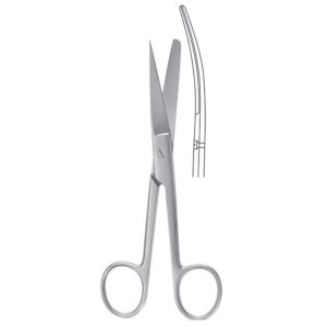 Nożyczki Falcon-Standard chirurgiczne tępo-ostre zagięte 130mm