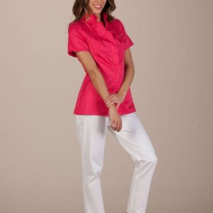 Vevey, bluza damska MC, Lev,koralowa S