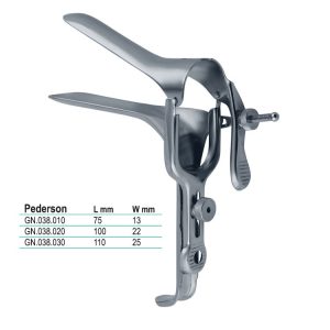 Wziernik pochwowy Pederson 75x13mm S