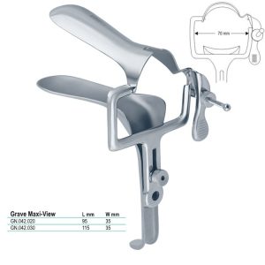 Wziernik pochwowy Grave Maxi 95x35mm