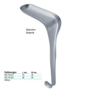 Wziernik pochwowy Kallmorgen 70x40mm 200mm fig.1