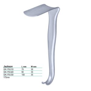 Wziernik pochwowy Jackson 90x35mm 175mm