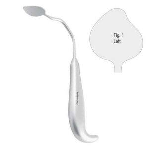 Retractor orbital floor Rowe left 185mm