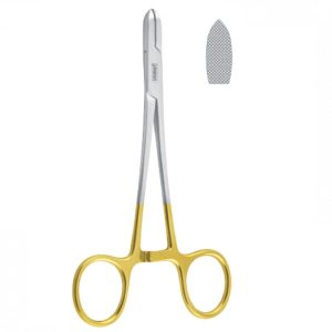 Forceps wire twisting Obwegeser fig.3, 140mm TC