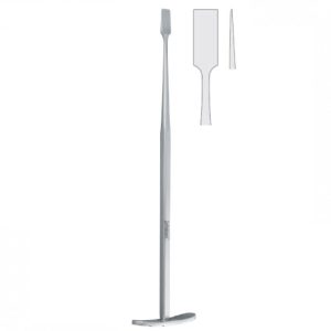 Osteotome maxillo facial Dunn-Dautrey straight 8mm, 165mm