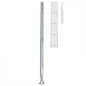 Osteotome maxillo facial Epker straight 8mm, 180mm