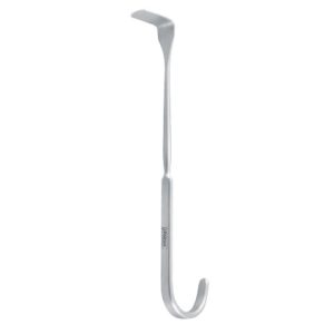 Retractor TMJ condyle Dolwick-Reich 80° 145mm