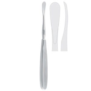 Elevator Obwegeser curved 4mm, 180mm