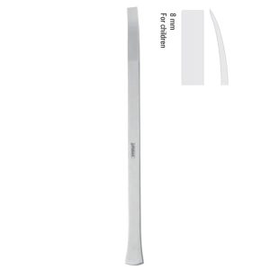 Osteotome pterygoid Obwegeser curved 8mm, 235mm