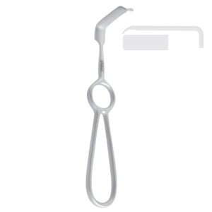 Retractor soft tissue Sailer 25x7mm, 150mm