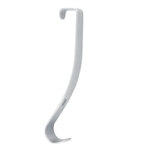 Retractor cheek Hajek 165mm