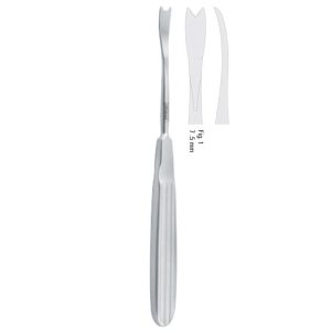 Elevator periosteal/stripper Obwegeser fig.1, 175mm