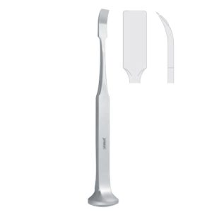 Osteotome pterygomaxillary Tessier-kawamoto curved 9mm, 180mm