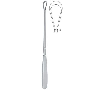 Skrobaczka maciczna Sims ostra-sztywna 14mm 255mm fig.6