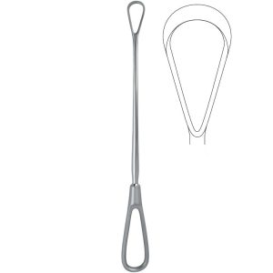 Skrobaczka maciczna Bumm tępa-giętka 28mm 290mm