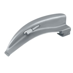Łyżka metalowa jednorazowa do laryngoskopu McIntosh 130mm fig. 3, Niesterylna