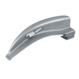 Łyżka metalowa jednorazowa do laryngoskopu żarówka LED McIntosh 110mm fig. 2
