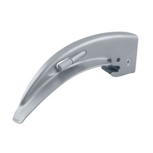 Łyżka metalowa jednorazowa do laryngoskopu McIntosh żarówka LED 85mm fig. 0