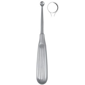 Łyżeczka kostna Bruns okrągła 14mm/170mm fig.6