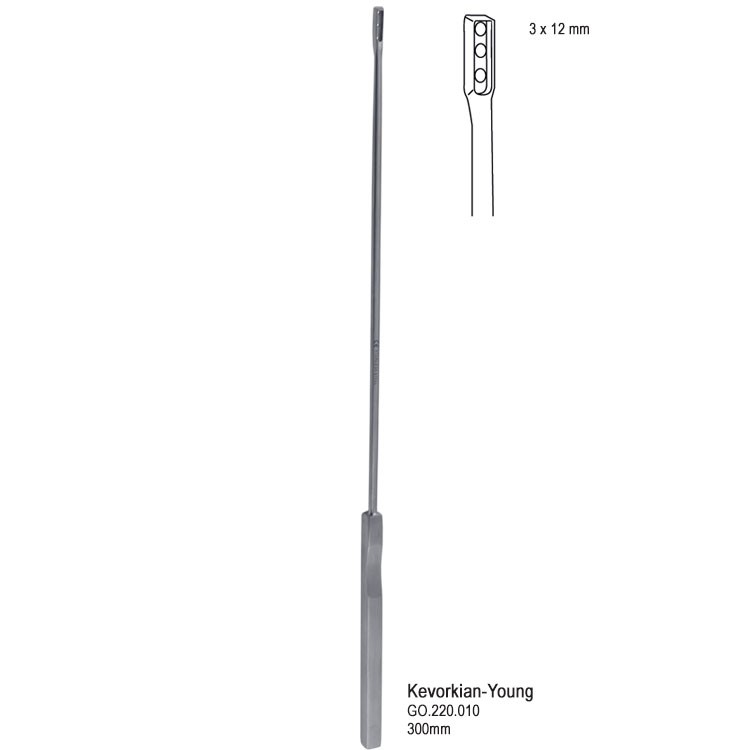 Skrobaczka biopsyjna Kevorkian-Young 3x12mm 300mm