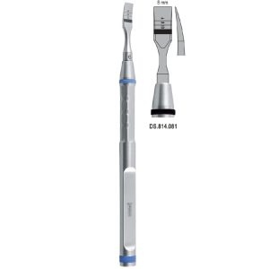 Osteotom zagięty 8mm