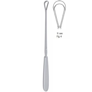 Skrobaczka maciczna Sims tępa-sztywna 11mm 255mm fig.4