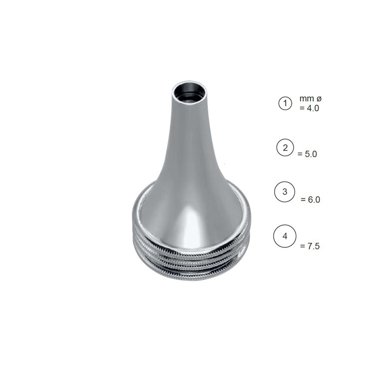 Wziernik uszny Hartmann dla dorosłych 7.5mm fig.4