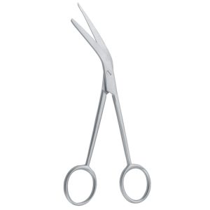 Nożyczki wieńcowe kątowe 145 mm