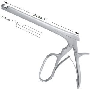 Odgryzacz kostny Ferris-Smith-Kerrison 3x5mm/trzonek 180mm