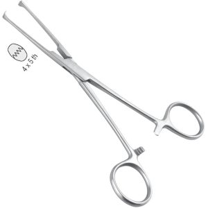 Kleszcze Allis do tkanek 4x5 ząbki, 155mm