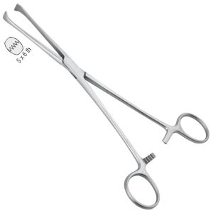 Kleszcze Allis do tkanek 5x6 ząbków, 200mm