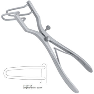 Sims schulze bergmann rectal specula 60mm x 220mm
