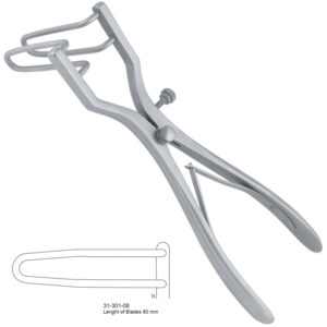 Sims schulze bergmann rectal specula 80mm x 220mm