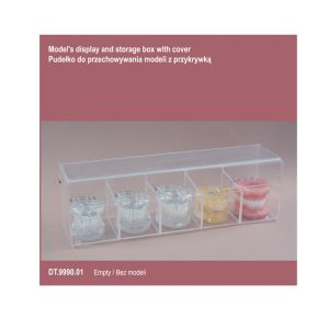 Pudełko do przechowywania modeli z przykrywką