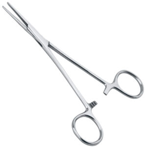 Kleszczyki naczyniowe Halsted Mosquito proste 125mm