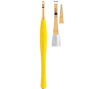 Century-Line Osteotome with marking straight 3mm