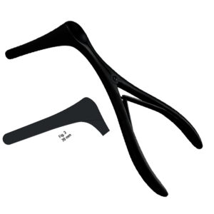 Specula nasal Tessier fig.3, 140mm black