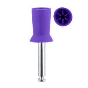 Prophy cup 6 web with skirt, medium purple RA