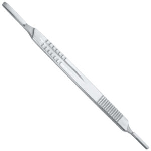 Scalpel handel no.4 & 3 double ended 160mm