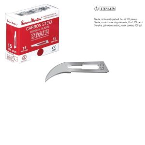 Ostrza do skalpeli Swann Morton fig. 12D (Opak. 100 szt.)